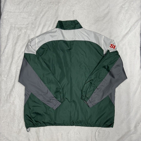 NFL Green Bay Packers SI Sports Illustrated Full Zip Windbreaker Jacket Mens 2XL - Picture 10 of 10